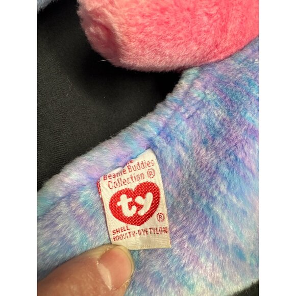 Ty Beanie Buddies Collection Flitter Butterfly Plush 2000 Tie-Dye Multicolor Sof - Picture 5 of 5